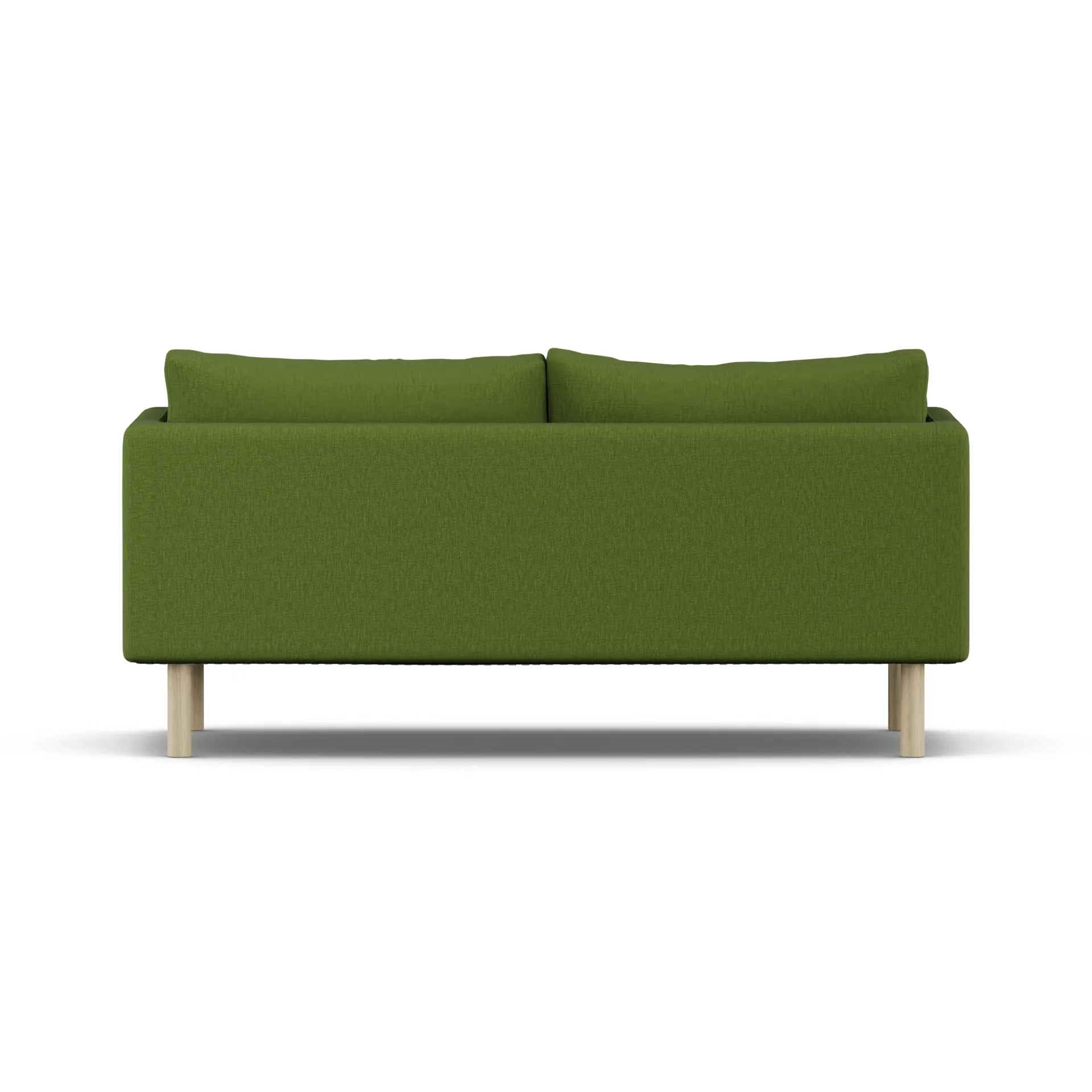 Linnevik sofa, Luiza Green 3975-witgeoliede eiken, 2-zits 1898