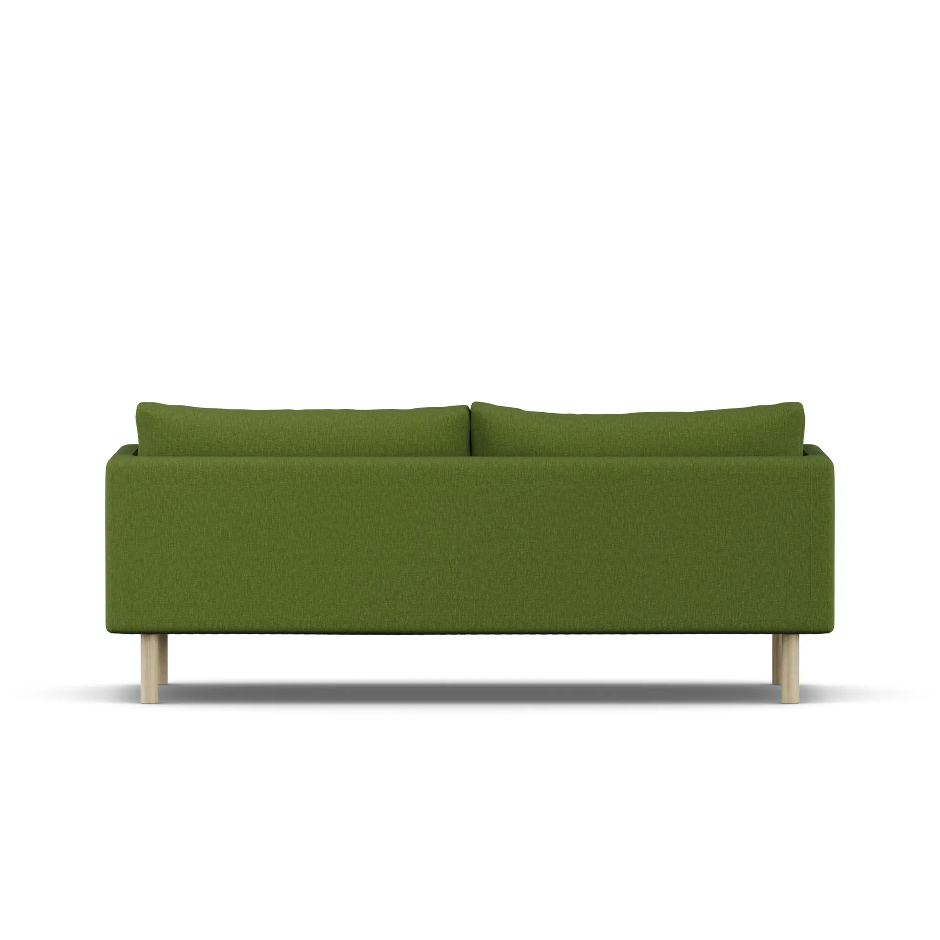 Linnevik sofa, Luiza Green 3975-witgeoliede eiken, 3-zits 1898