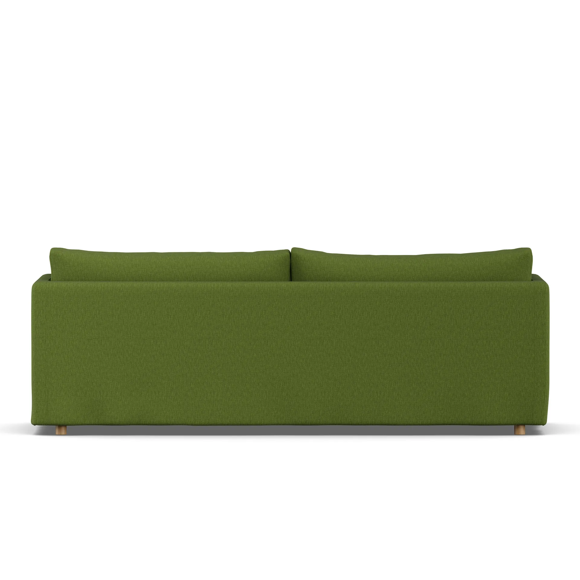 Linnevik sofa, Luiza Green 3975-witgeoliede eiken, 4-zits, met rok 1898