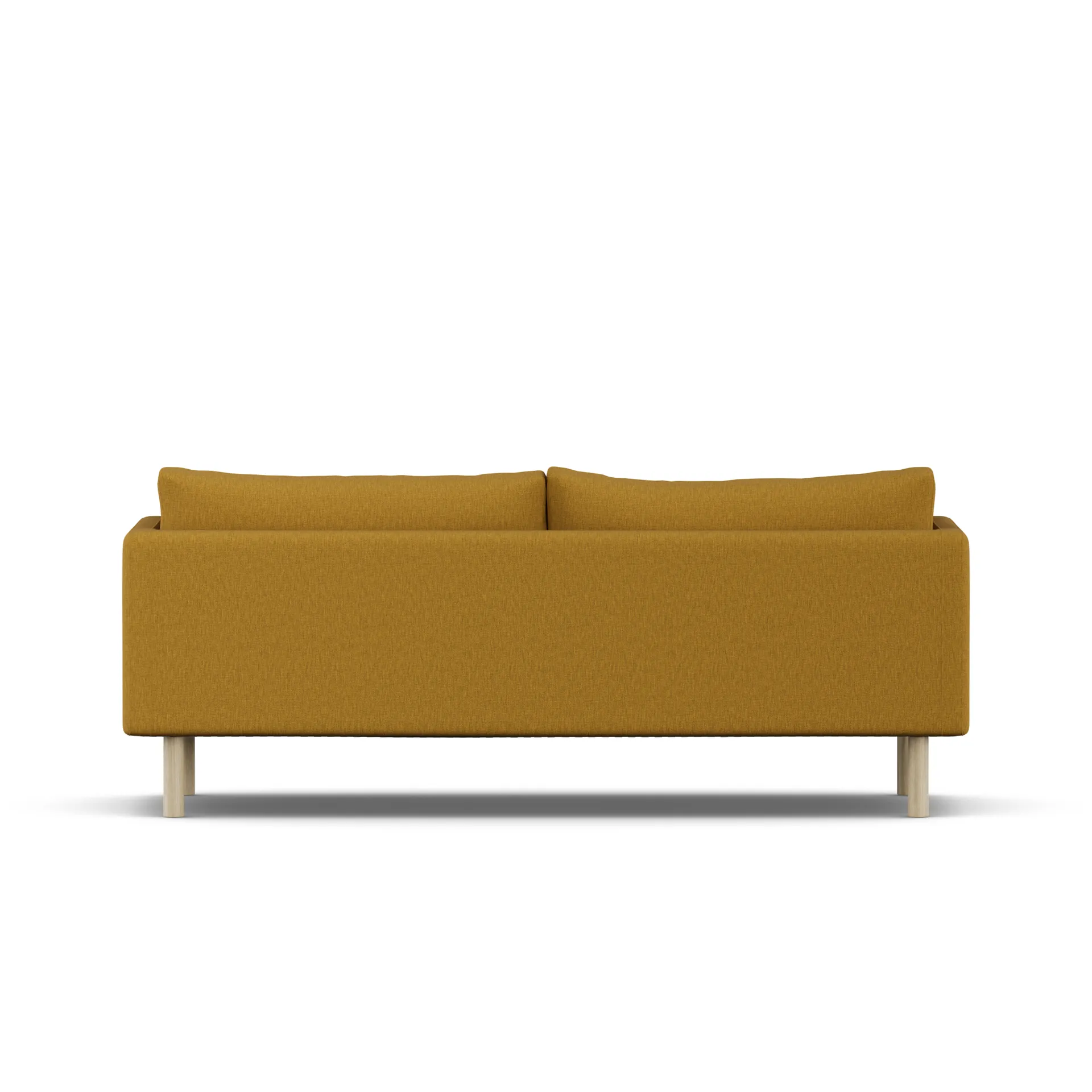 Linnevik sofa, Luiza Mustard 3972-witgeoliede eiken, 3-zits 1898