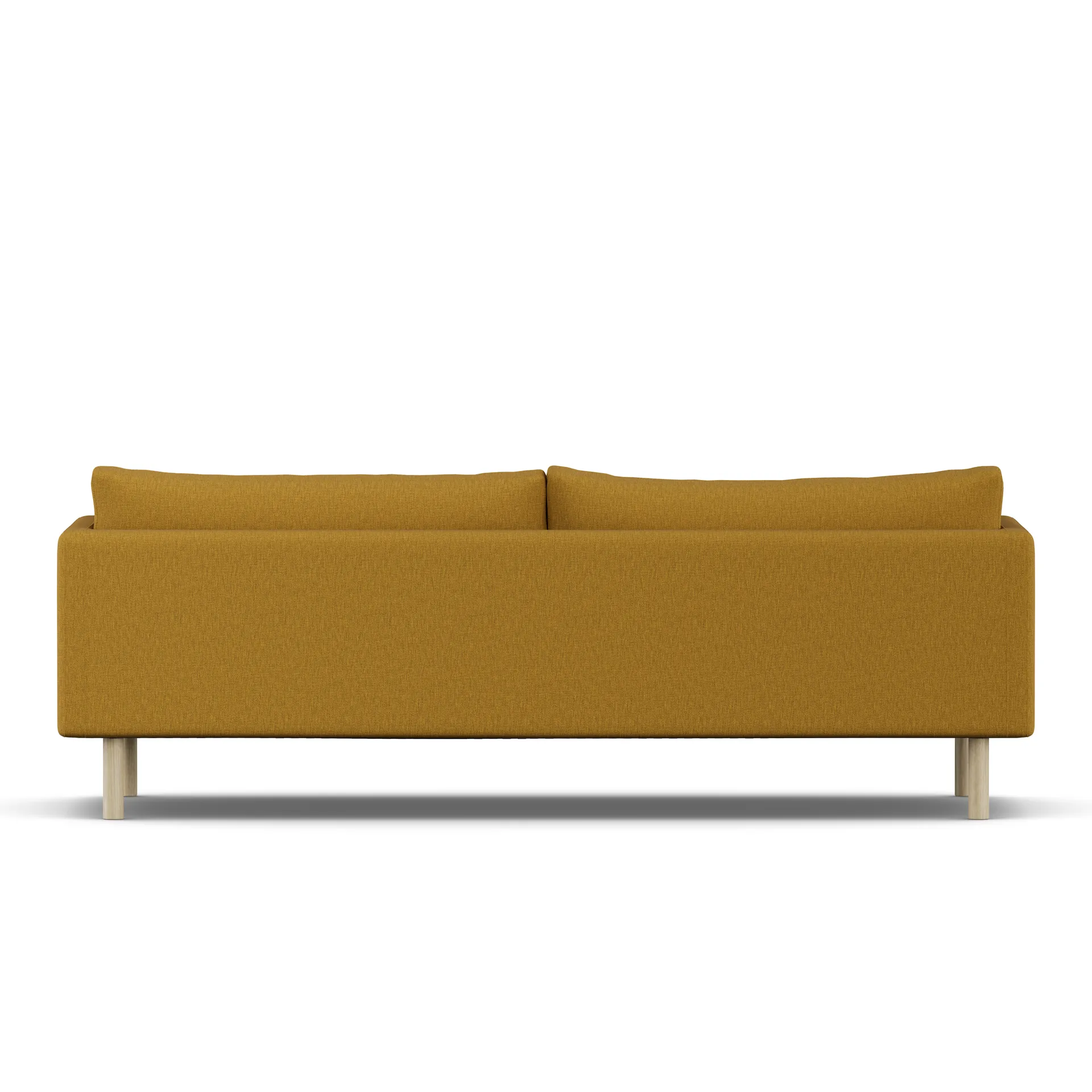 Linnevik sofa, Luiza Mustard 3972-witgeoliede eiken, 4-zits 1898