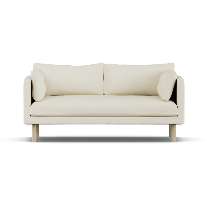 Linnevik sofa - Oslo Nature 1540-witgeoliede eiken, 2-zits - 1898
