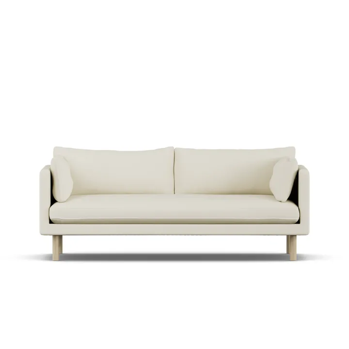 Linnevik sofa - Oslo Nature 1540-witgeoliede eiken, 3-zits - 1898