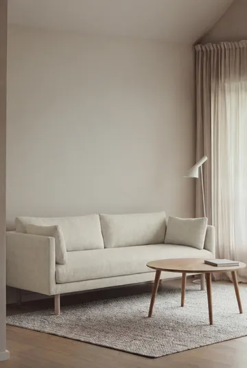 Linnevik sofa - Oslo Nature 1540-witgeoliede eiken, 3-zits - 1898