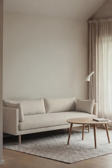 Linnevik sofa - Oslo Nature 1540-witgeoliede eiken, 4-zits - 1898