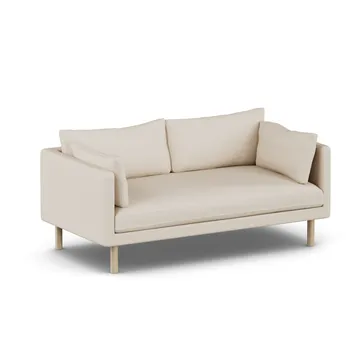 Linnevik sofa - Same Beige 6670-witgeoliede eiken, 2-zits - 1898