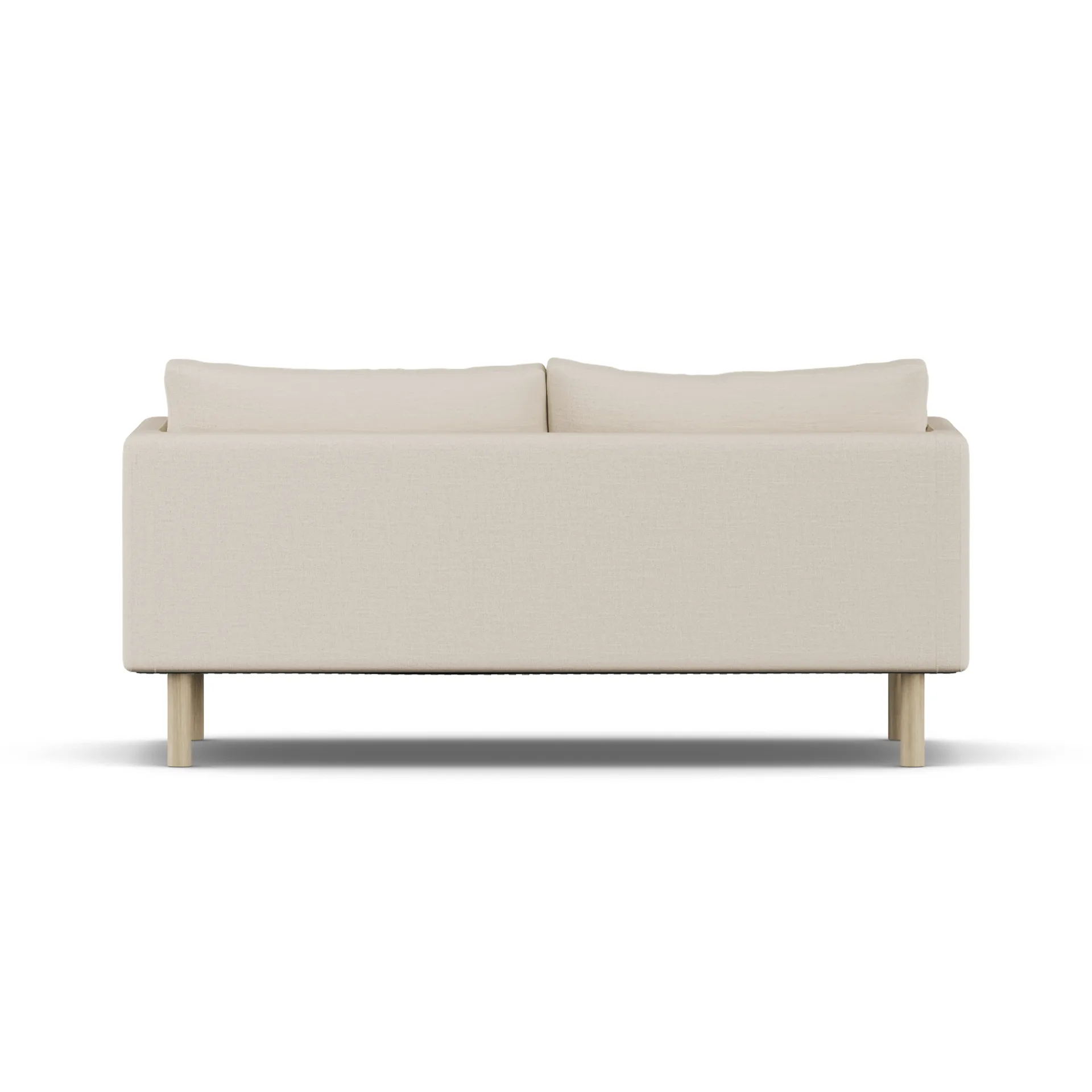 Linnevik sofa, Same Beige 6670-witgeoliede eiken, 2-zits 1898