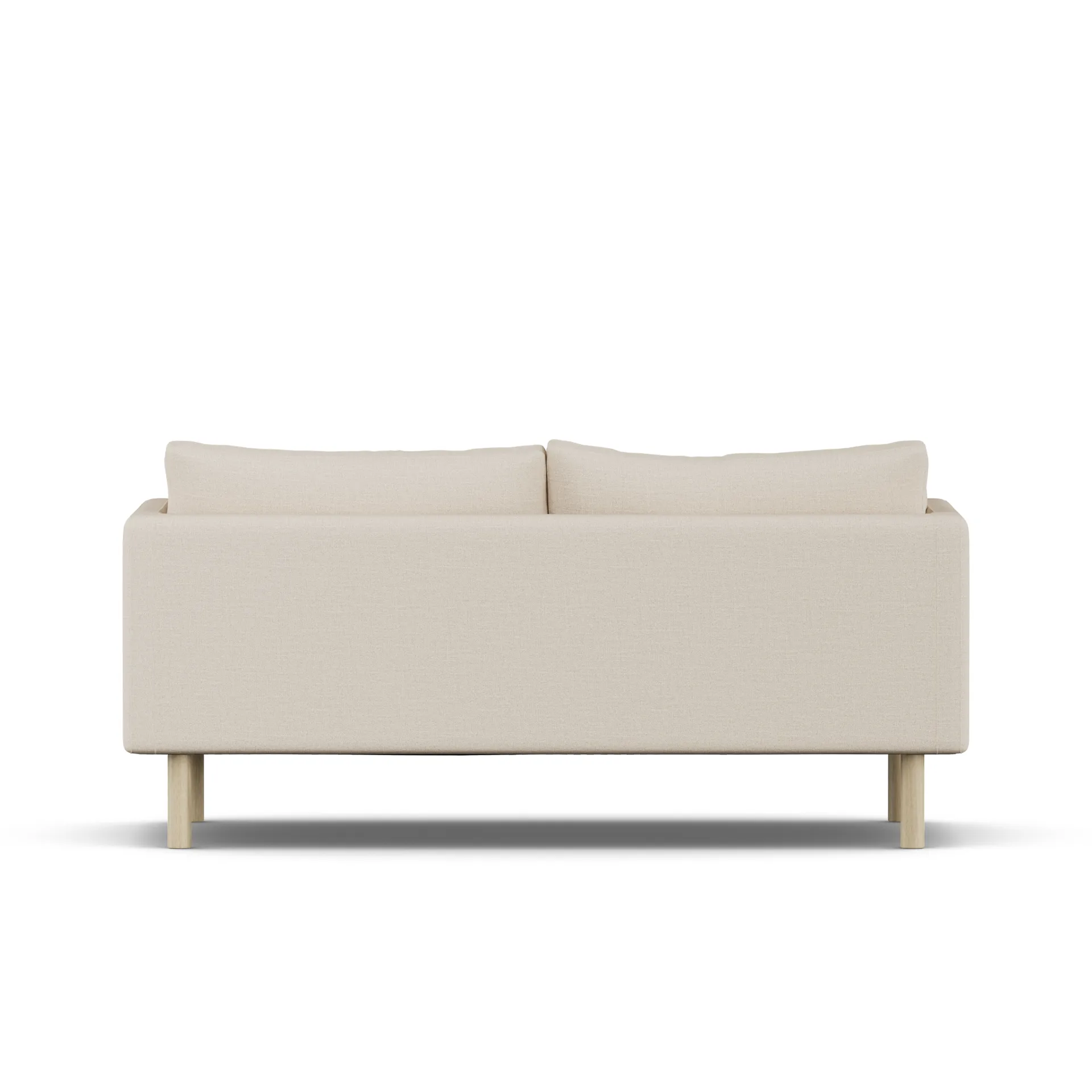 Linnevik sofa, Same Beige 6670-witgeoliede eiken, 2-zits 1898