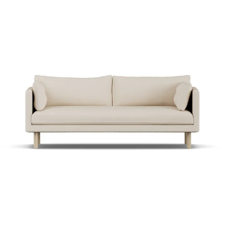 Linnevik sofa - Same Beige 6670-witgeoliede eiken, 3-zits - 1898
