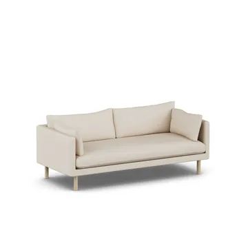 Linnevik sofa - Same Beige 6670-witgeoliede eiken, 3-zits - 1898