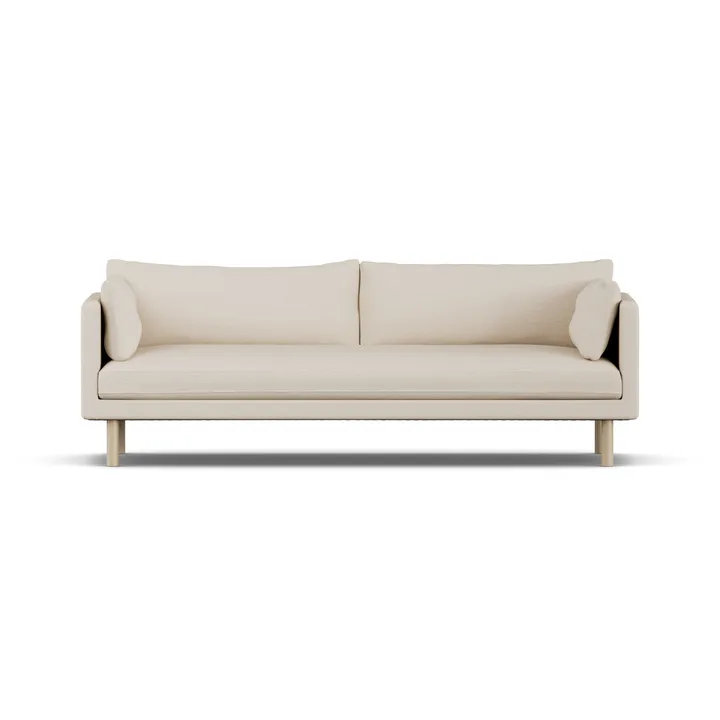 Linnevik sofa - Same Beige 6670-witgeoliede eiken, 4-zits - 1898