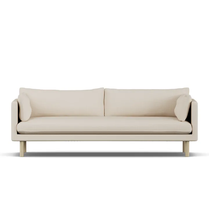 Linnevik sofa - Same Beige 6670-witgeoliede eiken, 4-zits - 1898