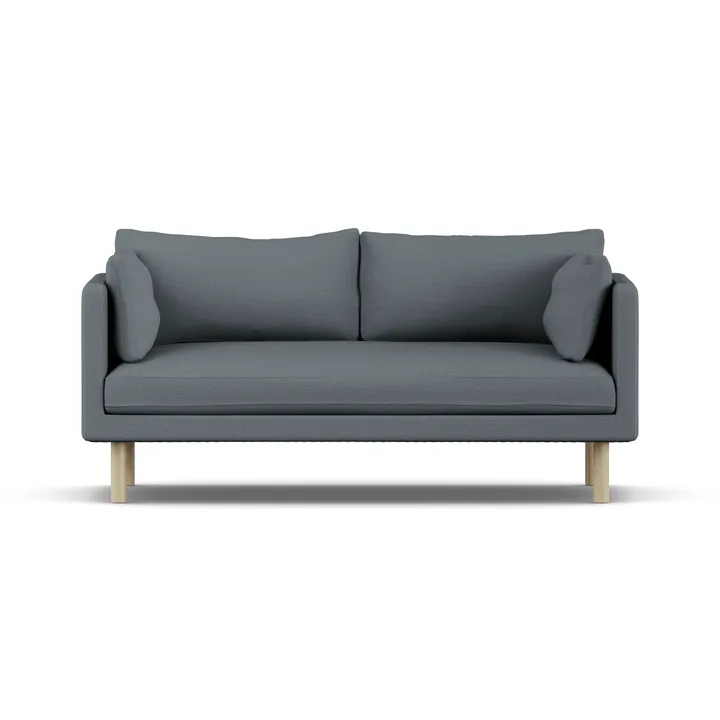 Linnevik sofa - Same Blue 6678-witgeoliede eiken, 2-zits - 1898