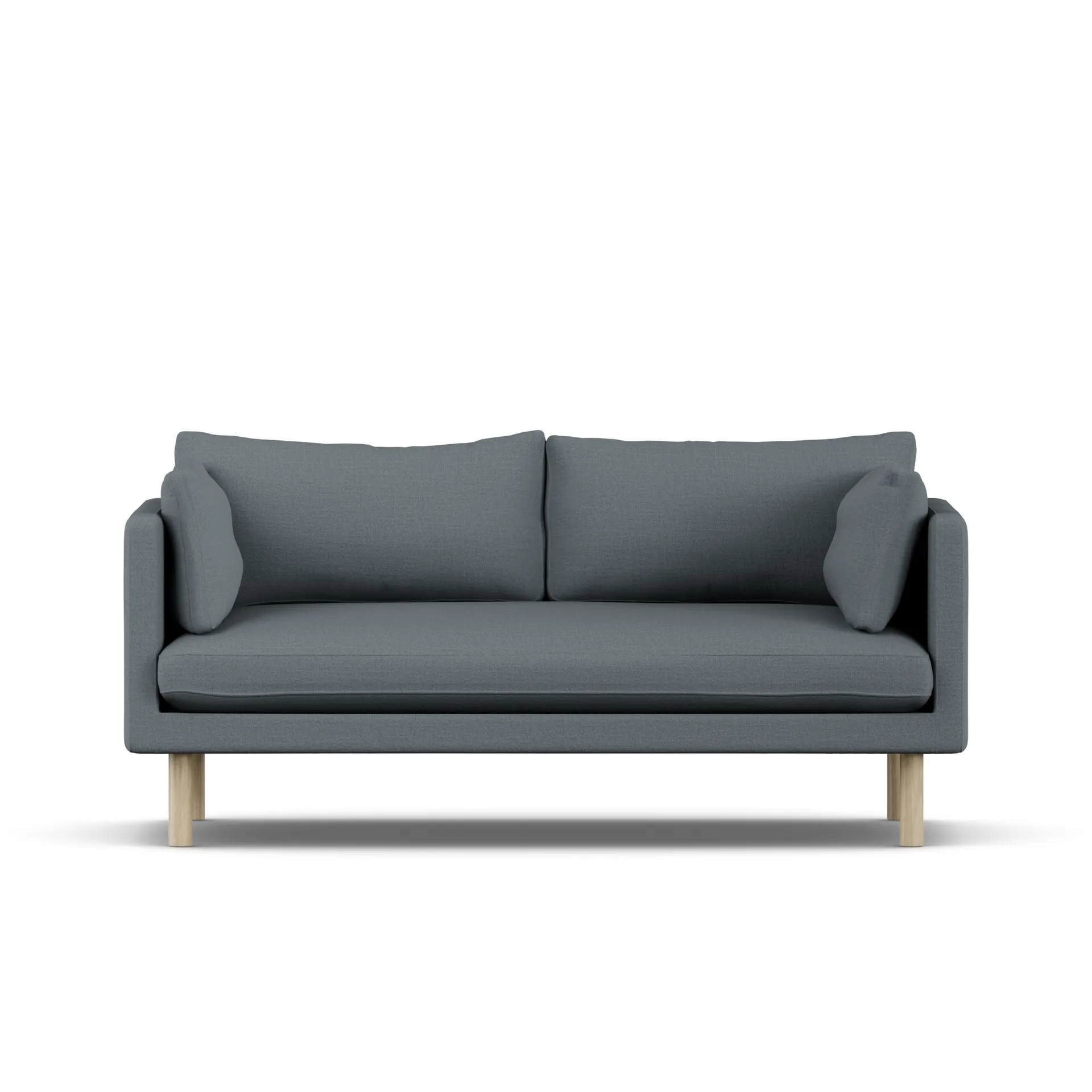 Linnevik sofa, Same Blue 6678-witgeoliede eiken, 2-zits 1898