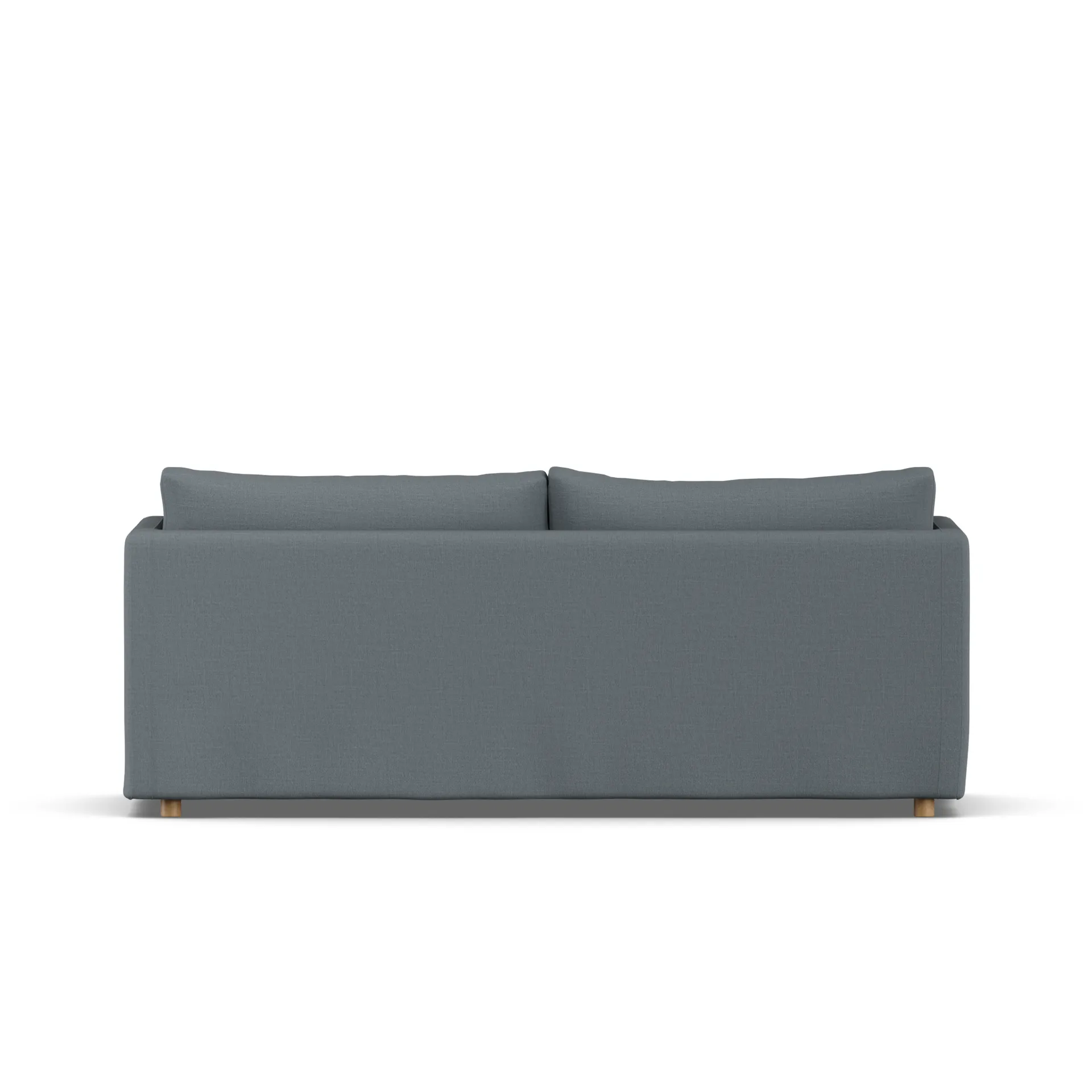 Linnevik sofa, Same Blue 6678-witgeoliede eiken, 3-zits, met rok 1898