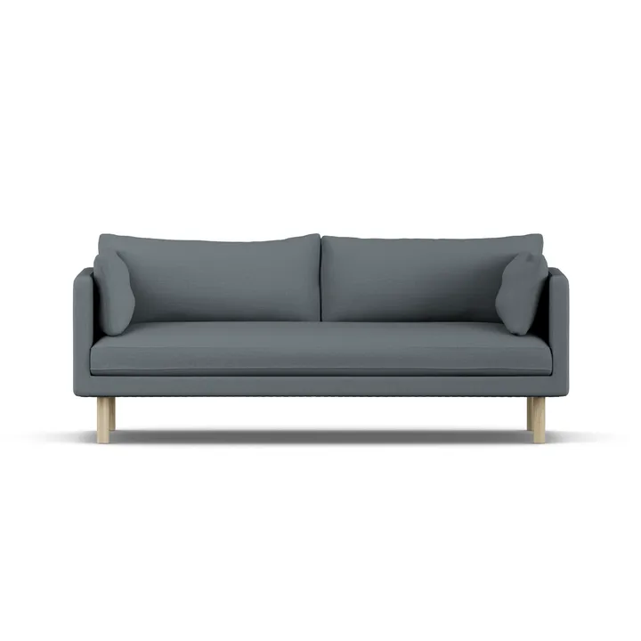 Linnevik sofa - Same Blue 6678-witgeoliede eiken, 3-zits - 1898
