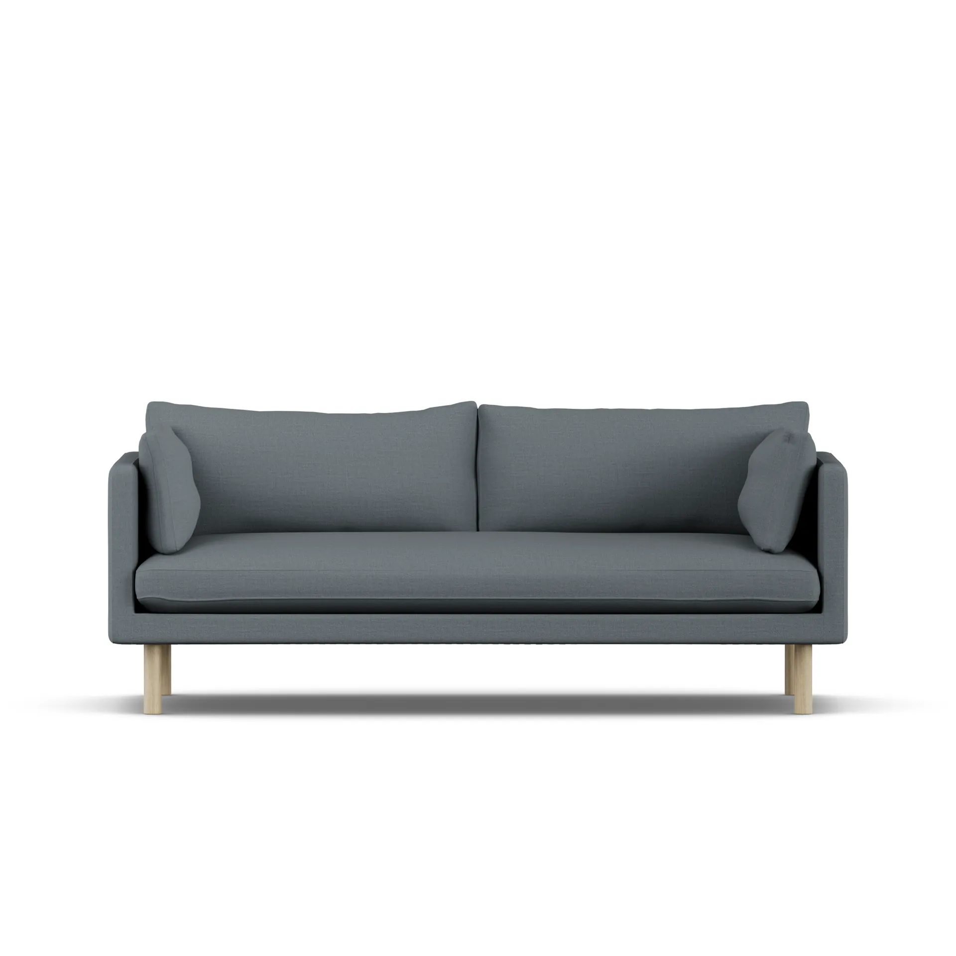 Linnevik sofa, Same Blue 6678-witgeoliede eiken, 3-zits 1898