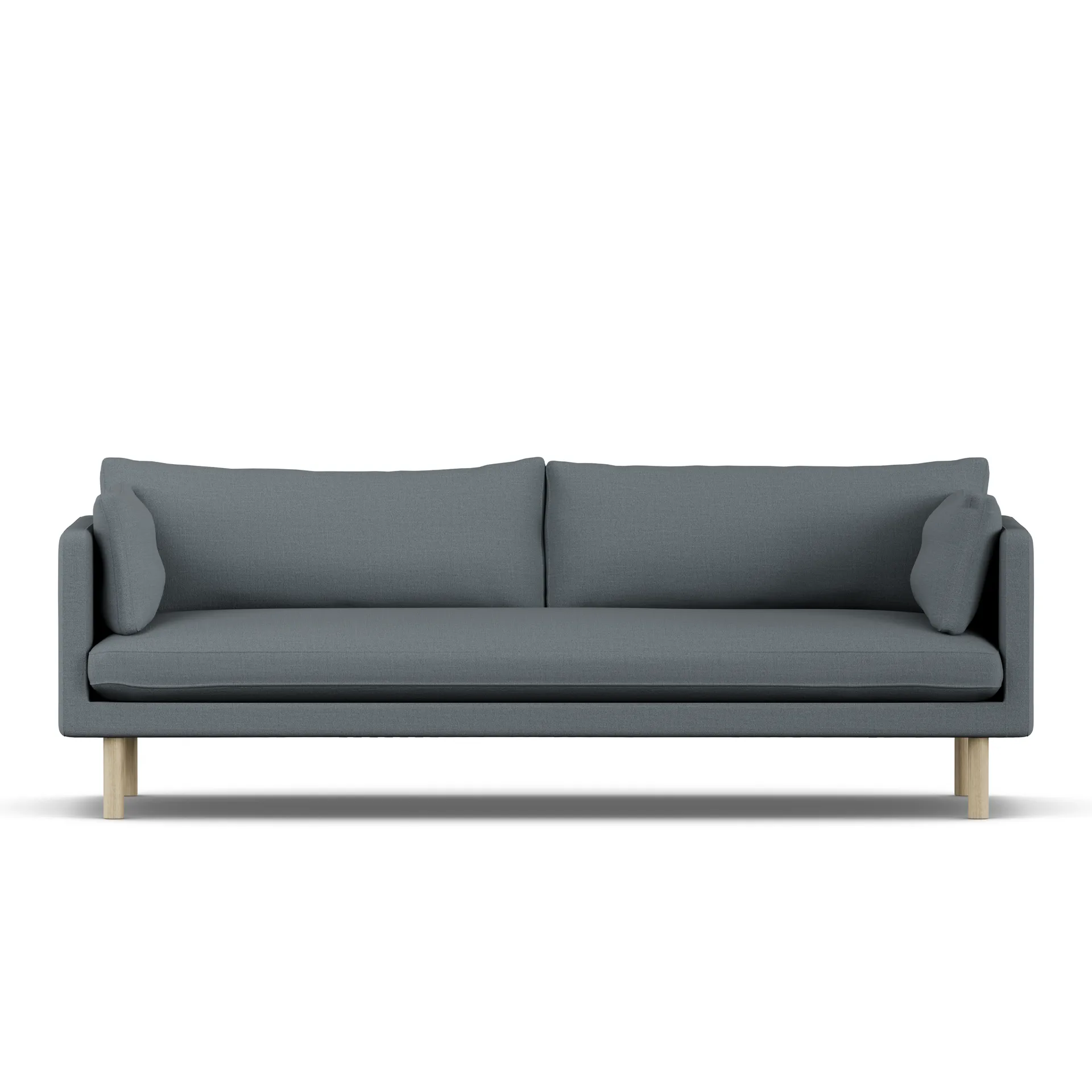 Linnevik sofa, Same Blue 6678-witgeoliede eiken, 4-zits 1898