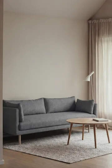 Linnevik sofa - Same Blue 6678-witgeoliede eiken, 4-zits - 1898