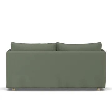 Linnevik sofa - Same Forest 6677-witgeoliede eiken, 2-zits, met rok - 1898