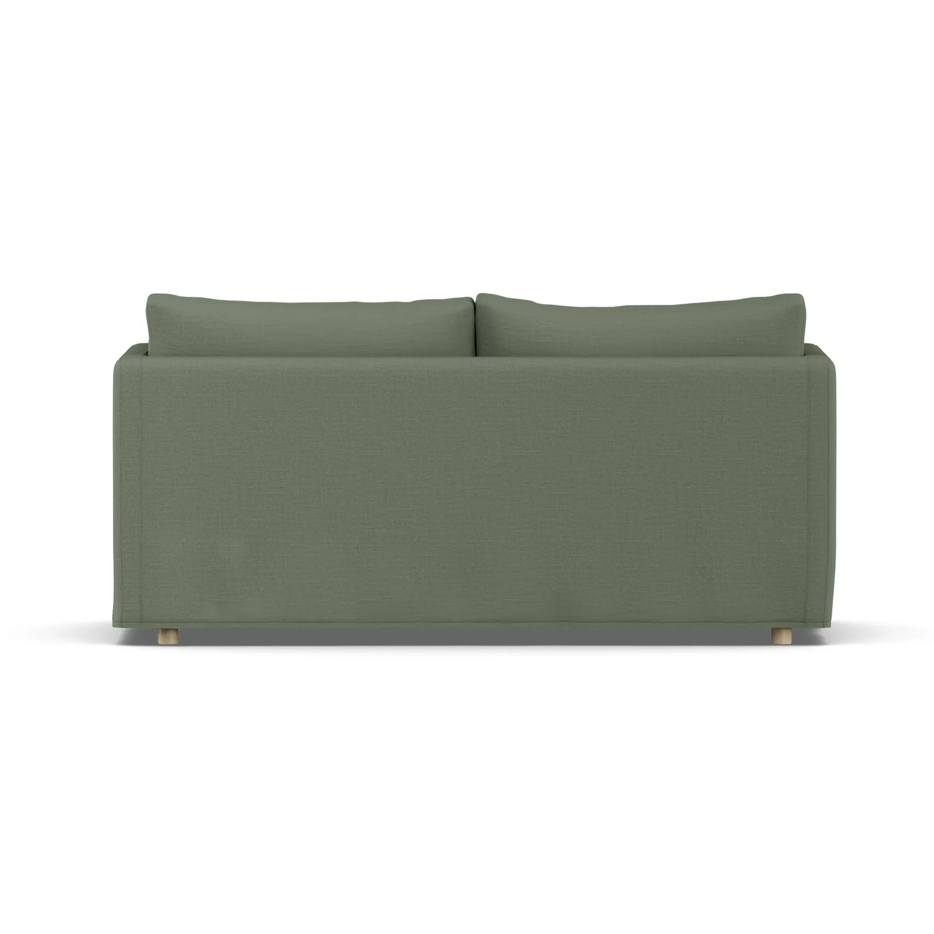 Linnevik sofa, Same Forest 6677-witgeoliede eiken, 2-zits, met rok 1898