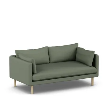 Linnevik sofa - Same Forest 6677-witgeoliede eiken, 2-zits - 1898