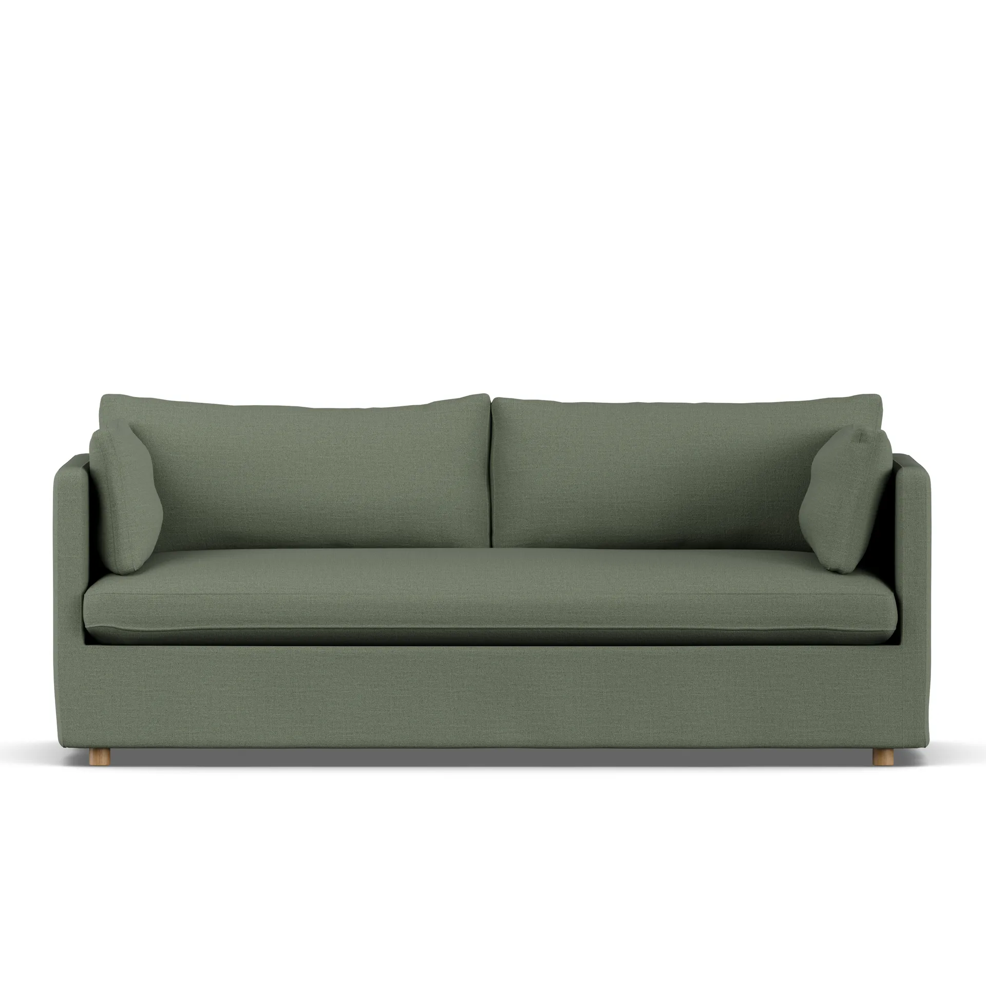 Linnevik sofa, Same Forest 6677-witgeoliede eiken, 3-zits, met rok 1898