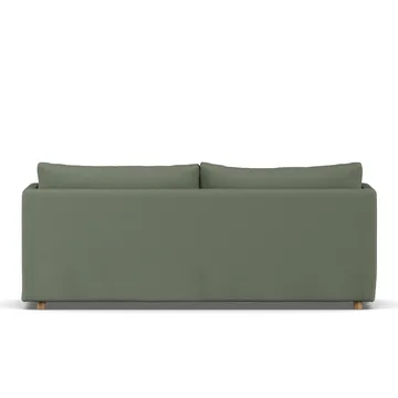 Linnevik sofa - Same Forest 6677-witgeoliede eiken, 3-zits, met rok - 1898