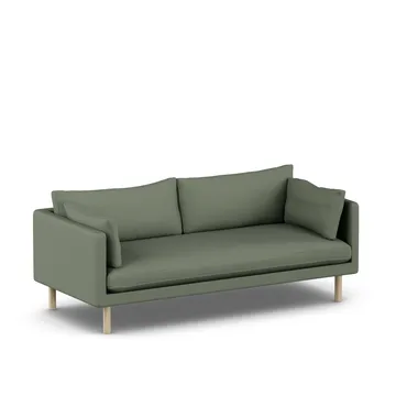 Linnevik sofa - Same Forest 6677-witgeoliede eiken, 3-zits - 1898