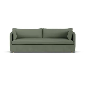 Linnevik sofa - Same Forest 6677-witgeoliede eiken, 4-zits, met rok - 1898