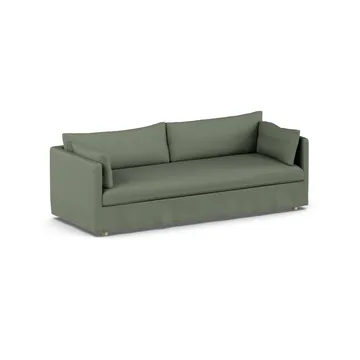 Linnevik sofa - Same Forest 6677-witgeoliede eiken, 4-zits, met rok - 1898