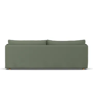 Linnevik sofa - Same Forest 6677-witgeoliede eiken, 4-zits, met rok - 1898