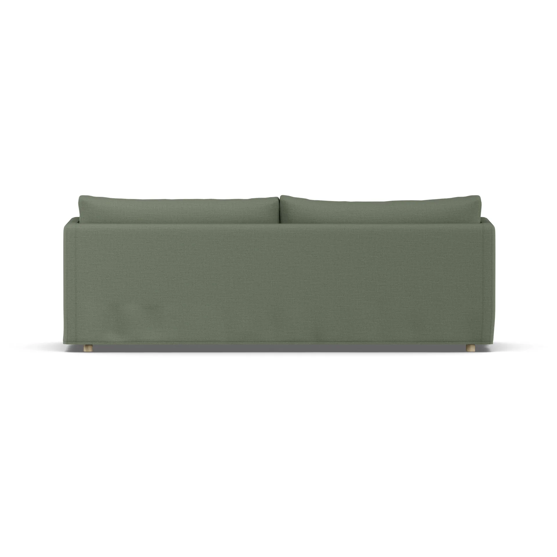 Linnevik sofa, Same Forest 6677-witgeoliede eiken, 4-zits, met rok 1898
