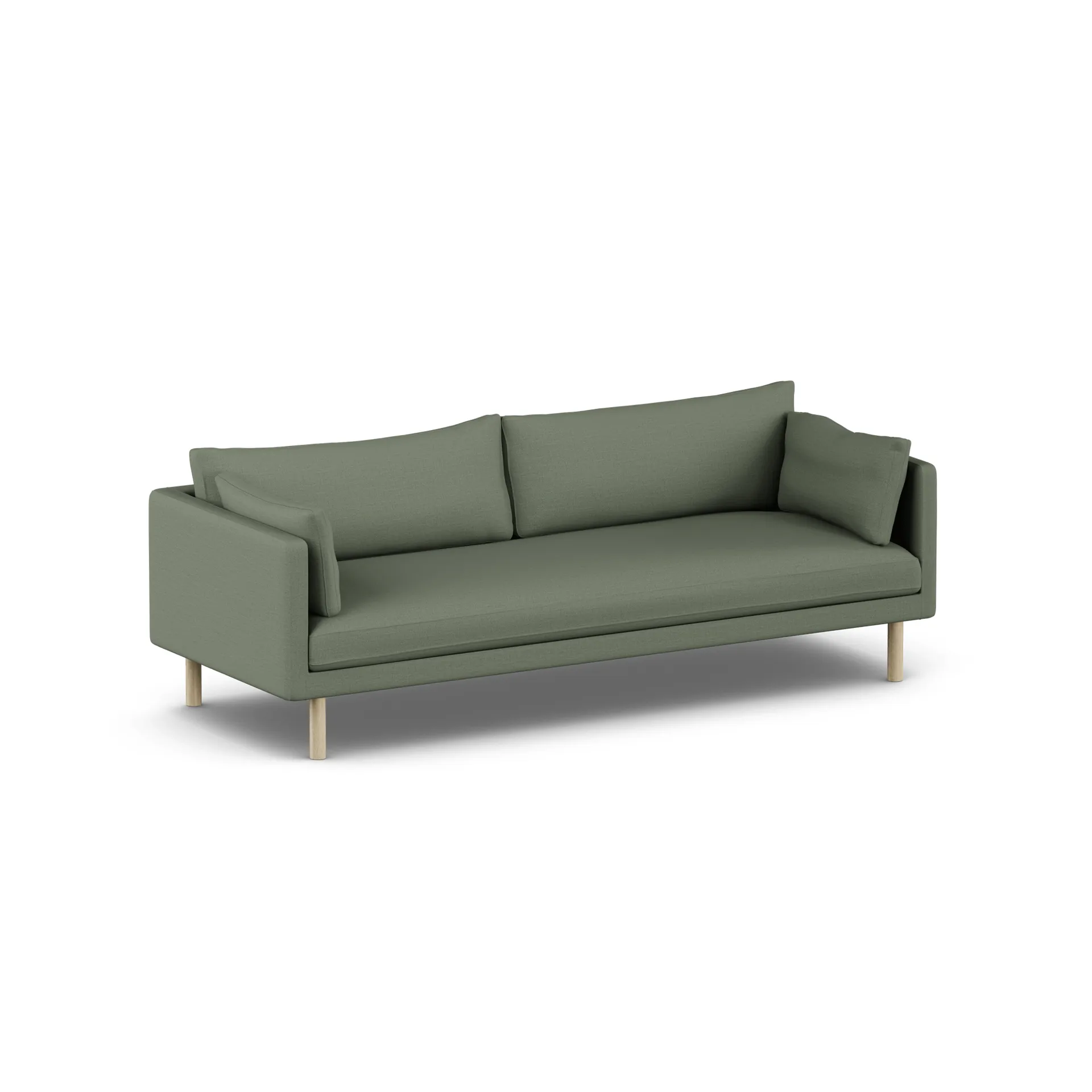 Linnevik sofa, Same Forest 6677-witgeoliede eiken, 4-zits 1898