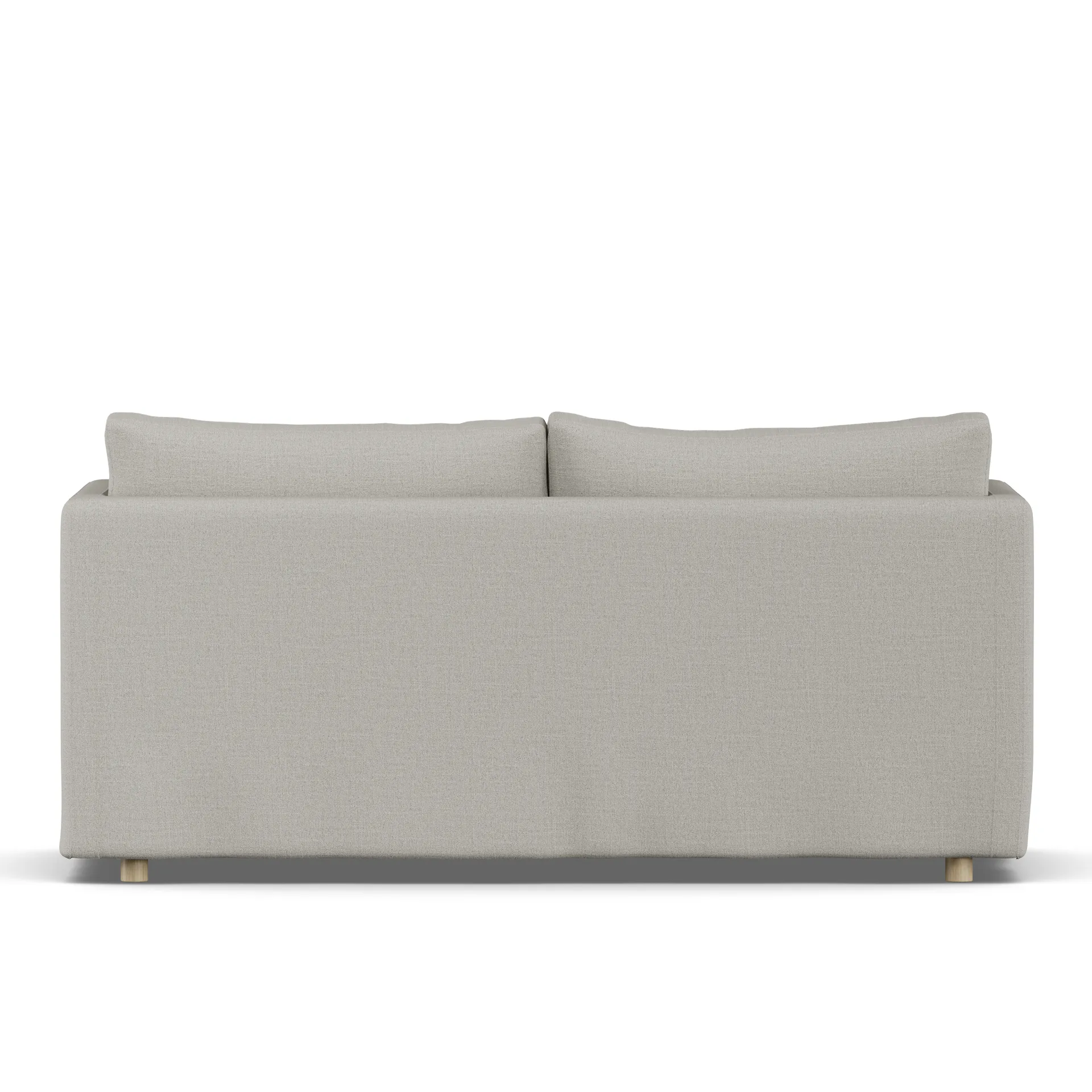 Linnevik sofa, Same Grey 6673-witgeoliede eiken, 2-zits, met rok 1898