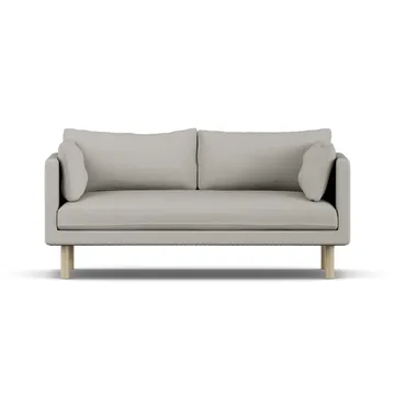 Linnevik sofa - Same Grey 6673-witgeoliede eiken, 2-zits - 1898