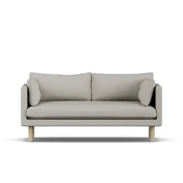 Linnevik sofa - Same Grey 6673-witgeoliede eiken, 2-zits - 1898