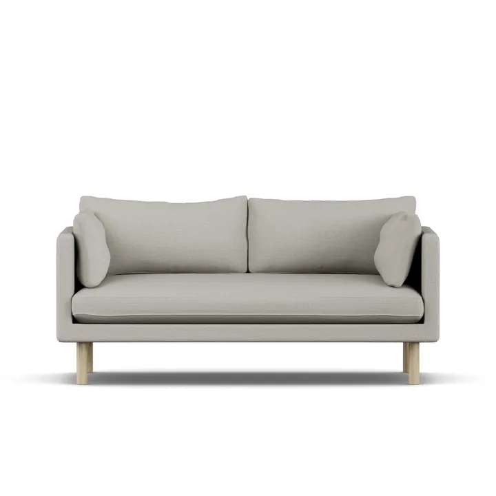 Linnevik sofa - Same Grey 6673-witgeoliede eiken, 2-zits - 1898