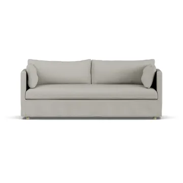 Linnevik sofa - Same Grey 6673-witgeoliede eiken, 3-zits, met rok - 1898
