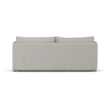 Linnevik sofa - Same Grey 6673-witgeoliede eiken, 3-zits, met rok - 1898