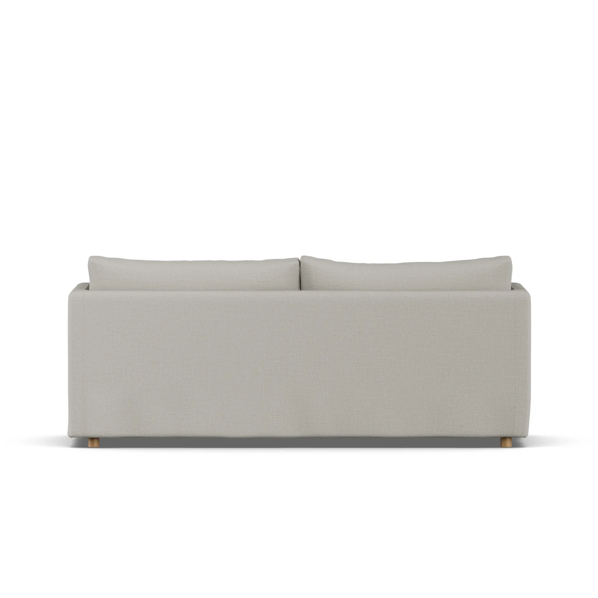 Linnevik sofa, Same Grey 6673-witgeoliede eiken, 3-zits, met rok 1898