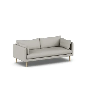 Linnevik sofa - Same Grey 6673-witgeoliede eiken, 3-zits - 1898