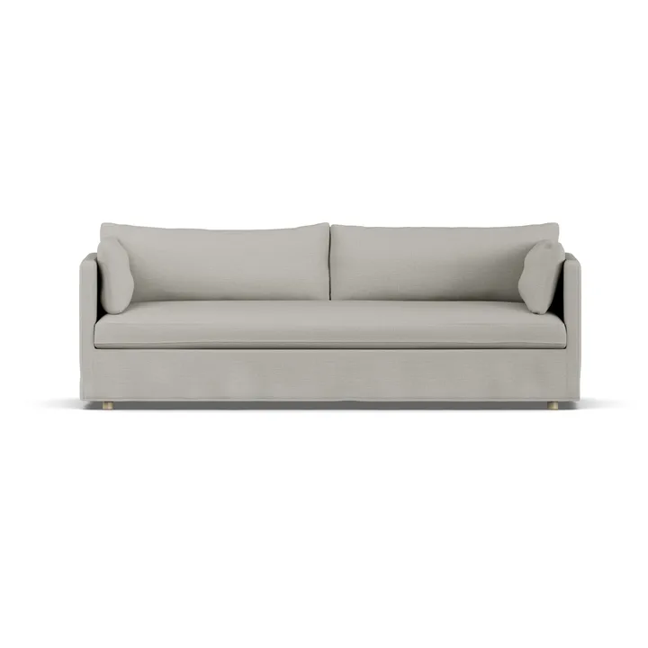 Linnevik sofa - Same Grey 6673-witgeoliede eiken, 4-zits, met rok - 1898