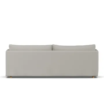 Linnevik sofa - Same Grey 6673-witgeoliede eiken, 4-zits, met rok - 1898