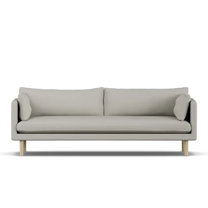 Linnevik sofa - Same Grey 6673-witgeoliede eiken, 4-zits - 1898