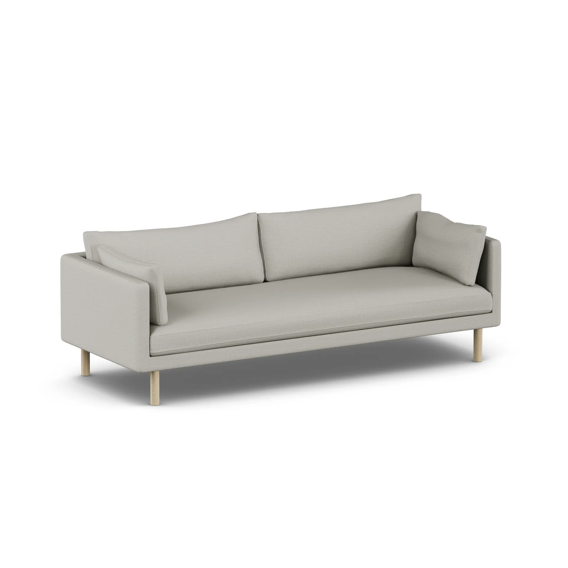 Linnevik sofa, Same Grey 6673-witgeoliede eiken, 4-zits 1898