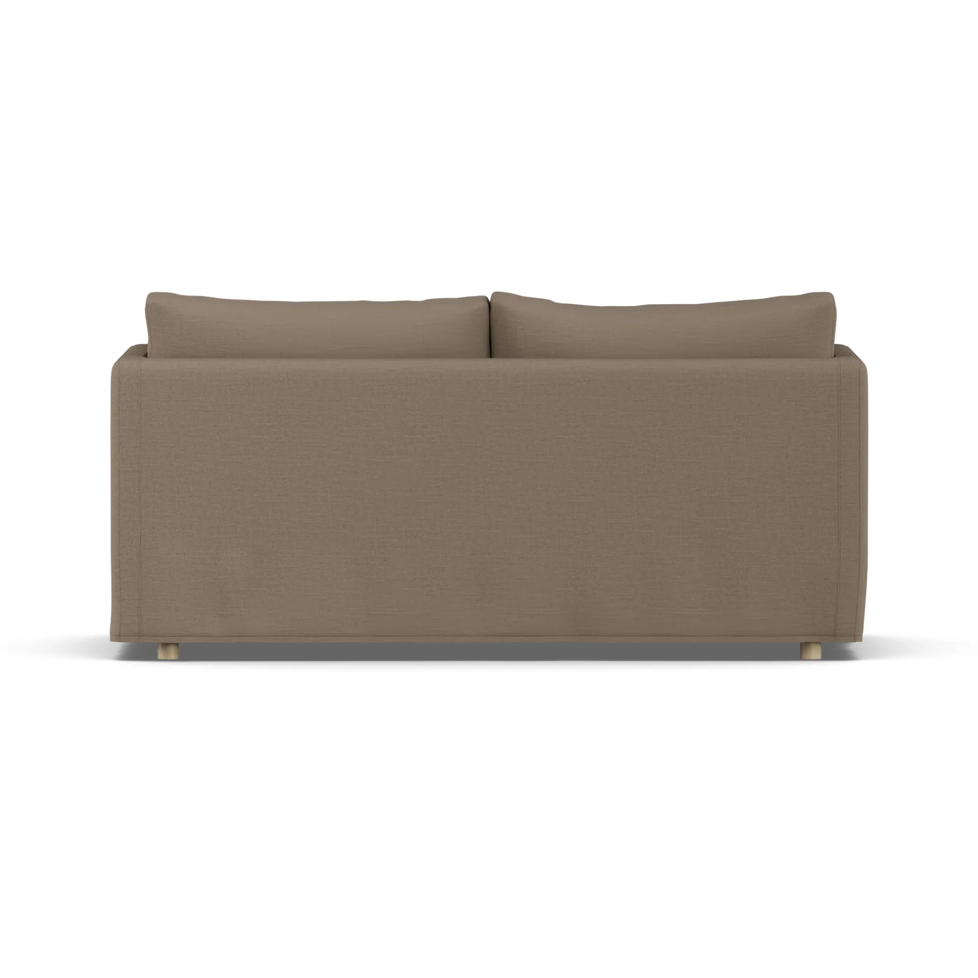 Linnevik sofa, Same Mole 6674-witgeoliede eiken, 2-zits, met rok 1898