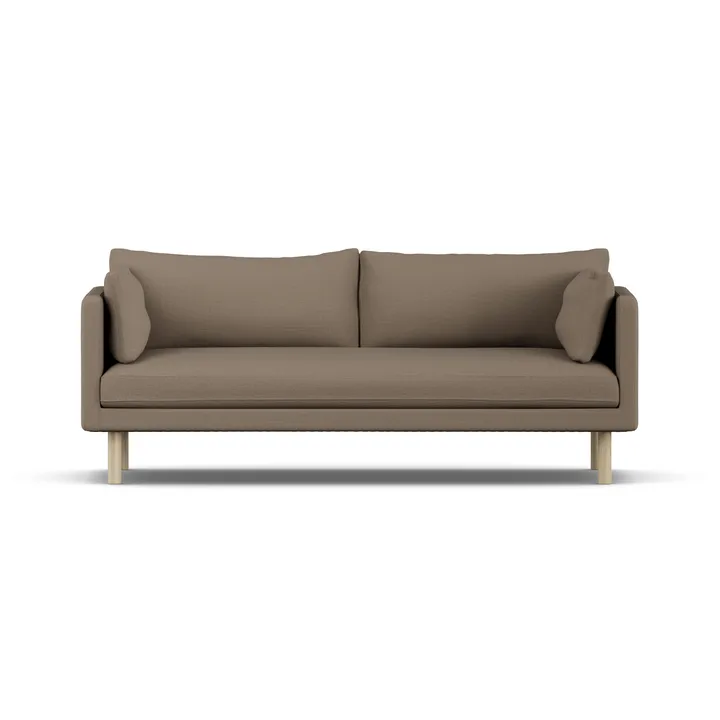 Linnevik sofa - Same Mole 6674-witgeoliede eiken, 3-zits - 1898