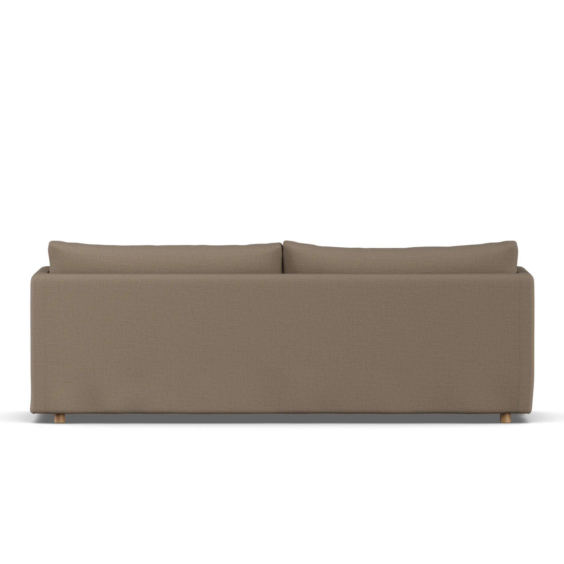 Linnevik sofa, Same Mole 6674-witgeoliede eiken, 4-zits, met rok 1898