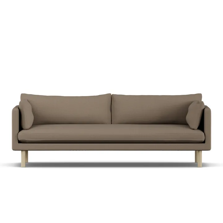 Linnevik sofa - Same Mole 6674-witgeoliede eiken, 4-zits - 1898
